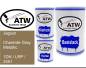 Preview: Jaguar, Charente Gray Metallic, 1DN / LRP / 2451: 500ml Lackdose + 500ml Klarlack + 250ml Härter - Set, von ATW Autoteile West.